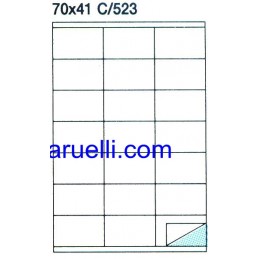 Etichette Foglio A4 70x41...