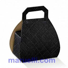 BORSA H.80 SETA NERO 200PZ...