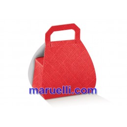 BORSA H.80 SETA ROSSO 200PZ...