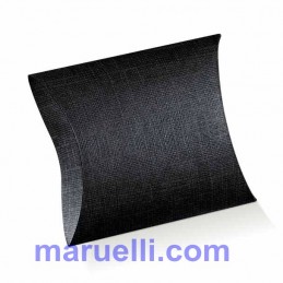 BUSTA 100X100X35 SETA NERO...