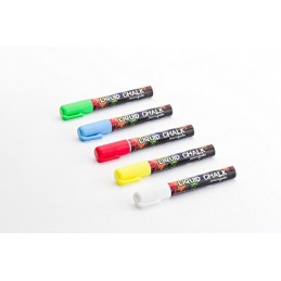 Liquid Chalk Blu mm.6 12Pz