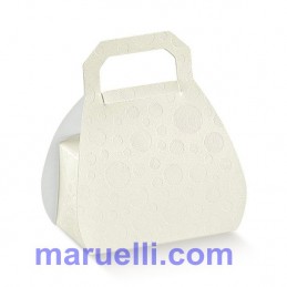 BORSA H.80 SFERE BIANCO...