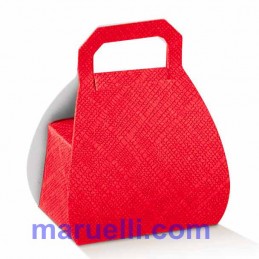 BORSA H.80 SETA ROSSO 200PZ...