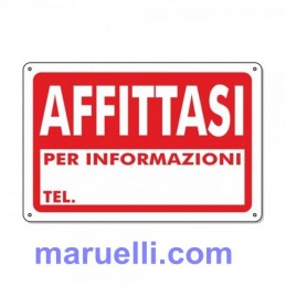 Cartelli Indicazioni Pvc 20X30