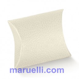 BUSTA 70X70X25 PELLE BIANCO...