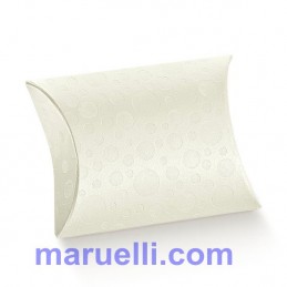 BUSTA 70X70X25 SFERE BIANCO...