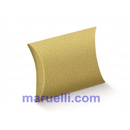 BUSTA 85X85X30 PELLE ORO...