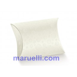 BUSTA 85X85X30 SFERE BIANCO...